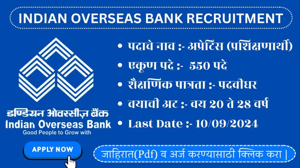 indian overseas bank bharti 2025