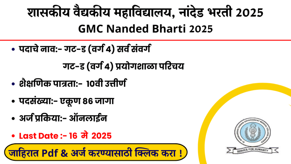 GMC-Nanded-Bharti-2025.