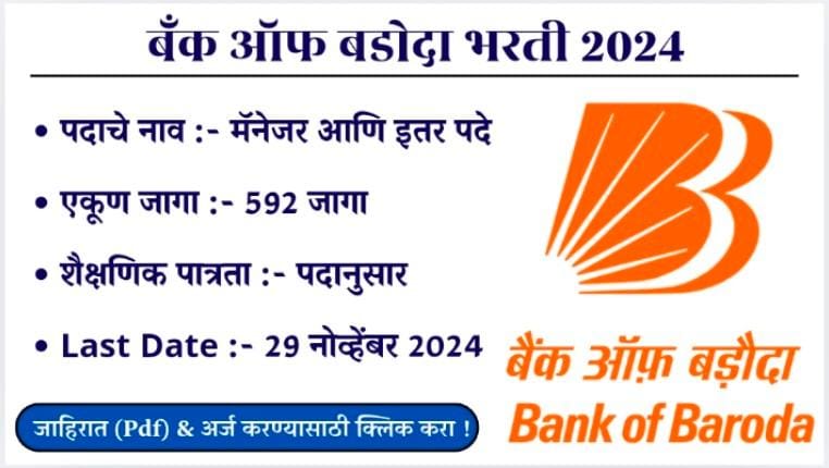 bank of baroda bharti 2024